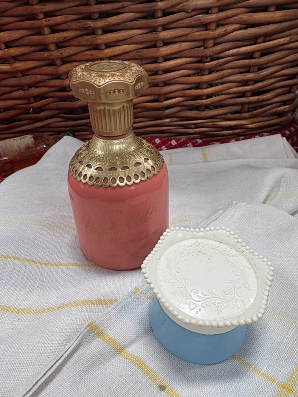Vintage Avon cologne Accent Bottles